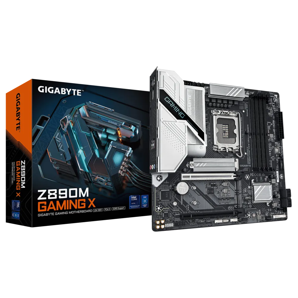 GIGABYTE Z890M GAMING X DDR5 MOTHERBOARD GIGABYTE Z890M GAMING X DDR5 MOTHERBOARD